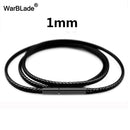 1mm 1.5mm 2mm 3mm Black Necklace Cord Leather Cord Wax Rope Chain With Stainless Steel Clasp For Men Women DIY Necklace Making