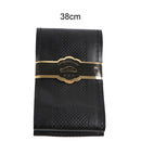 Top Genuine Leather Steering Wheel Cover Breathable Design/Auto Steering-Wheel Braid Case fit car suv diameter 36cm 38cm 40cm