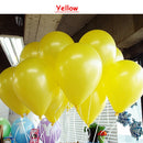 10pcs/lot birthday balloons 1.5g 10inch Latex balloons Gold red pink blue Pearl Wedding Party balloon Ball kids toys air ballons