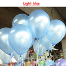 10pcs/lot birthday balloons 1.5g 10inch Latex balloons Gold red pink blue Pearl Wedding Party balloon Ball kids toys air ballons