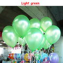 10pcs/lot birthday balloons 1.5g 10inch Latex balloons Gold red pink blue Pearl Wedding Party balloon Ball kids toys air ballons