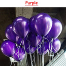 10pcs/lot birthday balloons 1.5g 10inch Latex balloons Gold red pink blue Pearl Wedding Party balloon Ball kids toys air ballons