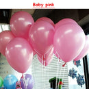 10pcs/lot birthday balloons 1.5g 10inch Latex balloons Gold red pink blue Pearl Wedding Party balloon Ball kids toys air ballons