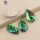YANRUO 3230 Drop AAAAA Quality Sewing Crystal Flatback Rhinestones Sew On Stones Glass For Dresses Clothes Jewelry