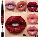 Dual Sided Long Lasting Diamond Glitter Lipstick