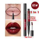 Dual Sided Long Lasting Diamond Glitter Lipstick