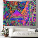 Psilocybin mushroom Indian Mandala Tapestry Wall Hanging Bohemian Gypsy Psychedelic Tapiz Witchcraft Tapestry AExp