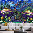 Psilocybin mushroom Indian Mandala Tapestry Wall Hanging Bohemian Gypsy Psychedelic Tapiz Witchcraft Tapestry AExp