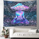 Psilocybin mushroom Indian Mandala Tapestry Wall Hanging Bohemian Gypsy Psychedelic Tapiz Witchcraft Tapestry JadeMoghul Inc. 