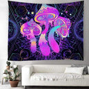 Psilocybin mushroom Indian Mandala Tapestry Wall Hanging Bohemian Gypsy Psychedelic Tapiz Witchcraft Tapestry JadeMoghul Inc.