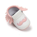 PU Leather Baby Moccasins Tassel Shoes First Walkers Anti-slip Footwear Newborn Toddler Slip-on Soft Shoes AExp