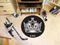 Puck Mat Round Rug in Living Room NHL Los Angeles Kings Puck Ball Mat 27" diameter FANMATS