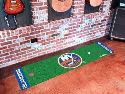 Putting Green Mat Rugs NHL New York Islanders Putting Green Mat 18"x72" Golf Accessories FANMATS