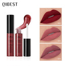 QIBEST Matte Lip Gloss Lip Makeup 34 Colors Velet Nude Waterproof Lipgloss Matte Lipstick Liquid Lipstick Long lasting Lip Tint AExp