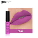 QIBEST Matte Lip Gloss Lip Makeup 34 Colors Velet Nude Waterproof Lipgloss Matte Lipstick Liquid Lipstick Long lasting Lip Tint AExp