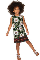Queen of Flowers Queen of Flowers Adele Elegant Sleeveless Shift Dress - Girls Adele Shift Dress