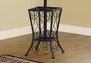 Racks Metal Rack - 16" x 16" x 71" Black, Metal, Umbrella Holder - Coat Rack HomeRoots