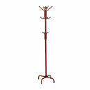 Racks Metal Rack - 19" x 19" x 70" Red, Metal - Coat Rack HomeRoots