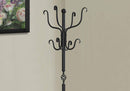 Racks Metal Rack - 21" x 21" x 74" Black, Metal - Coat Rack HomeRoots
