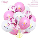 Rainbow Unicorn Foil Balloons JadeMoghul Inc.