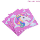 Rainbow Unicorn Foil Balloons