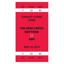 Reception Stationery Sport Themed Drink Tickets Small Indigo Blue (Pack of 120) JM Weddings