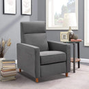 Recliners Best Recliners - 29'.52" X 34'.64" X 41'.7" Dark Grey Fabric Manual Recliner HomeRoots
