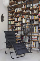 Recliners Recliners On Sale - Zero Gravity Recliner - Black Steel Frame - Acier Duo Fabric HomeRoots
