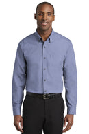 Red House Nailhead Non-Iron Shirt. RH370-Woven Shirts-Navy-M-JadeMoghul Inc.