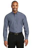 Red House - Non-Iron Pinpoint Oxford Shirt. RH24-Woven Shirts-Vintage Navy-4XL-JadeMoghul Inc.
