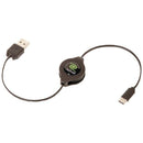 Retractable USB-C(TM) to USB-A Cable-USB Charge & Sync Cable-JadeMoghul Inc.