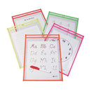 REUSABLE DRY ERASE POCKETS 10/PK-Supplies-JadeMoghul Inc.