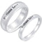 Rings And Bands Ceramic Rings White Ceramic Dome Court Endless Love Ring Titanium