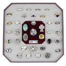 Rings And Bands Engagement Rings VK-007-SIZE10 Assorted Brass Ring Alamode Fashion Jewelry Outlet