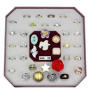 Rings And Bands Engagement Rings VK-030-SIZE9 Assorted Brass Ring Alamode Fashion Jewelry Outlet