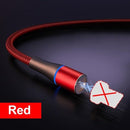 ROCK 5A Magnetic Cable Micro Usb Type C Super Fast Charging Phone Usb C LED Light Phone 1M 2M Charge For iPhone Xiaomi Samsung AExp