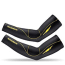 ROCKBROS Ice Fabric Cycling Arm Warmers Basketball Sleeve Running Arm Sleeves Bicycle Arm warmers Camping Summer Sports Safety AExp