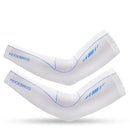 ROCKBROS Ice Fabric Cycling Arm Warmers Basketball Sleeve Running Arm Sleeves Bicycle Arm warmers Camping Summer Sports Safety AExp