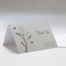 Romantic Butterfly Thank You Card Vintage Pink (Pack of 1)-Weddingstar-Powder Blue-JadeMoghul Inc.