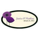 Romantic Elegance Small Cling Indigo Blue (Pack of 1)-Wedding Signs-Plum-JadeMoghul Inc.