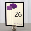Romantic Elegance Table Number Numbers 1-12 Oasis Blue (Pack of 12)-Table Planning Accessories-Indigo Blue-85-96-JadeMoghul Inc.
