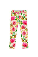 Rosarium Rosarium Lucy Cute Stylish Floral Printed Leggings - Girls Lucy Leggings