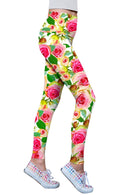 Rosarium Rosarium Lucy Floral Printed Performance Leggings - Women Lucy Leggings