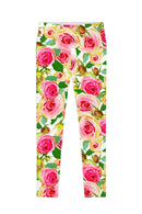 Rosarium Rosarium Lucy Floral Printed Performance Leggings - Women Lucy Leggings