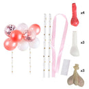 Rose Gold Confetti Balloon Cake Toppers AExp