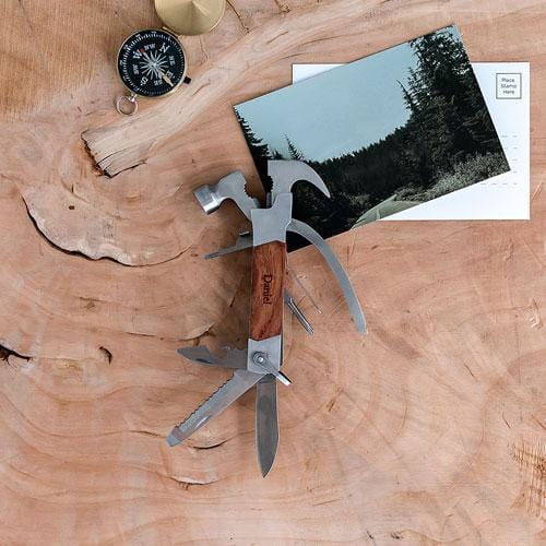 Rose Wood Handle Hammer Multi-tool (Pack of 1)-Personalized Gifts for Men-JadeMoghul Inc.