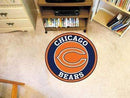 Roundel Mat Round Rugs For Sale NFL Chicago Bears Roundel Mat 27" diameter FANMATS