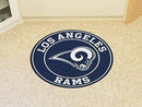 Roundel Mat Round Rugs For Sale NFL Los Angeles Rams Roundel Mat 27" diameter FANMATS