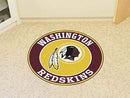 Roundel Mat Round Rugs NFL Washington Redskins Roundel Mat 27" diameter FANMATS