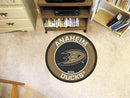 Roundel Mat Round Rugs NHL Anaheim Ducks Roundel Mat 27" diameter FANMATS